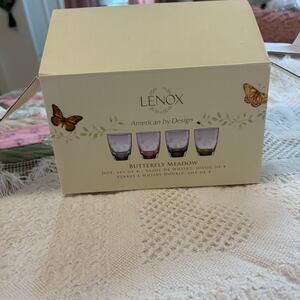 Lenox Butterfly Meadow Set of 3 Glasses